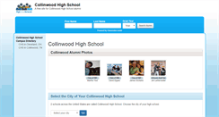 Desktop Screenshot of collinwoodhighschool.org